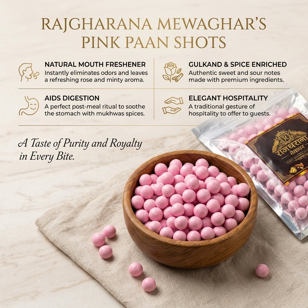 Pink Paan Shots - premium dry fruits by Rajgharana - The Organic Mart